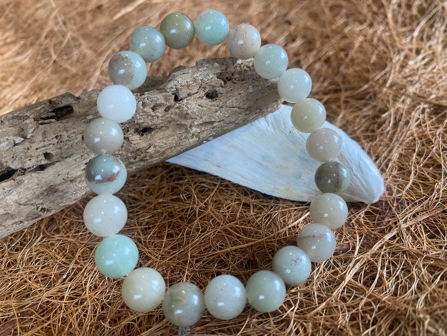 Maynmar Jade Gemstone Crystal bead Bracelet
